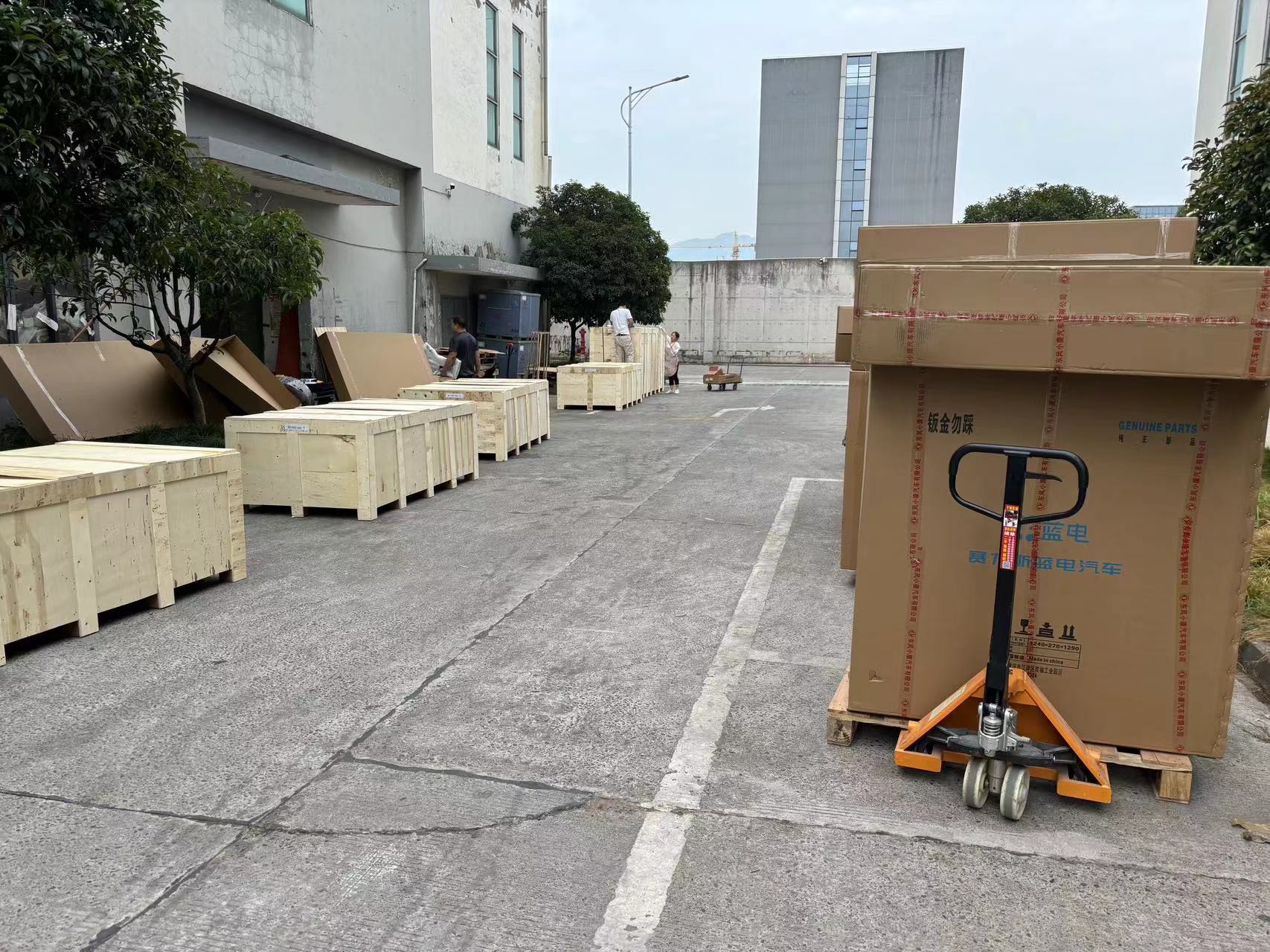 último caso de la compañía sobre Accesorios envasados y listos para la exportación